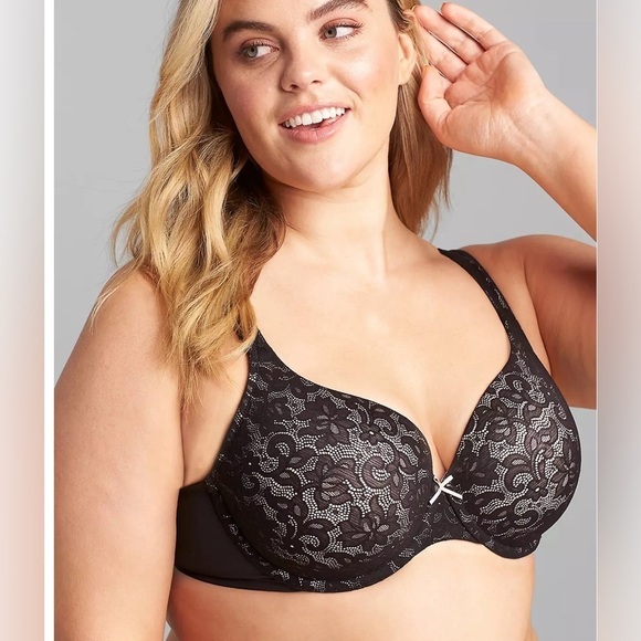 Cacique Lightly Lined Tshirt Bra 42 D - Picture 1 of 8